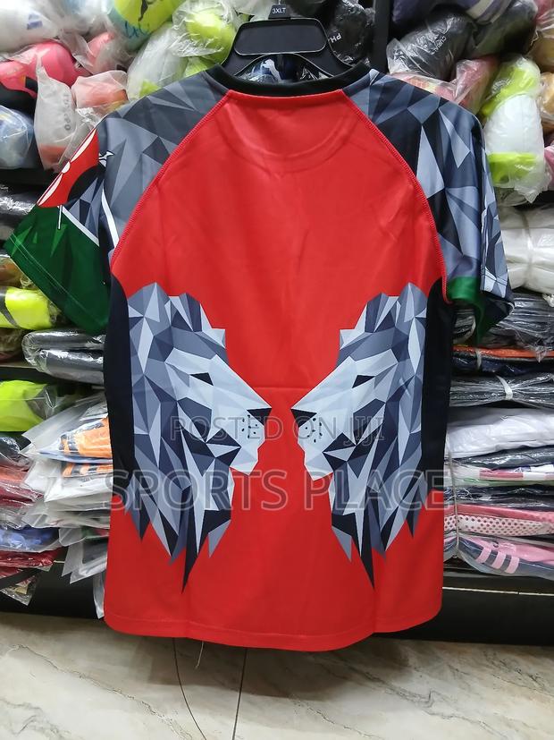 Red Kenya Rugby Team Jersey - Shujaaz - thumbnail 2