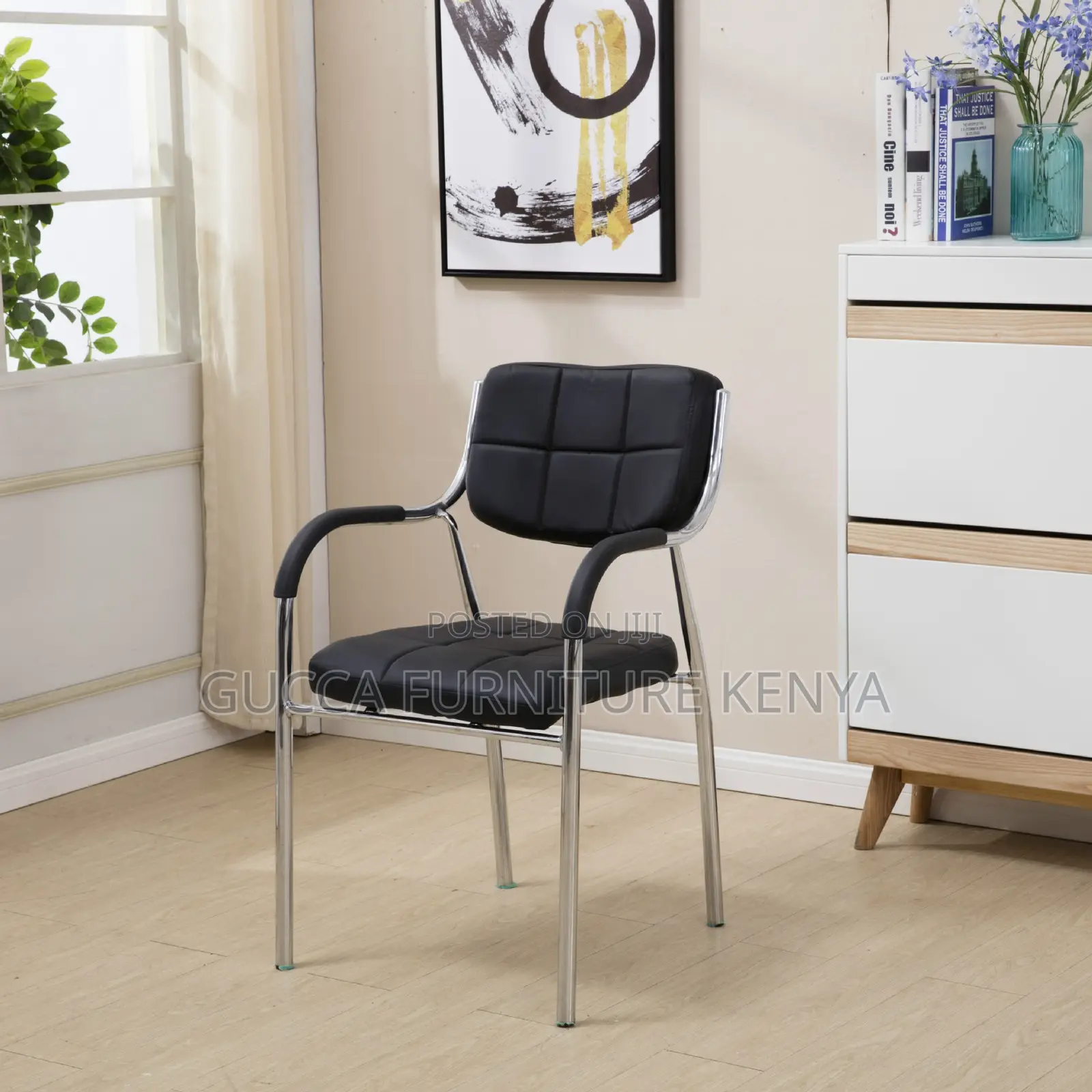 Office Chair: Imported Heavy Duty Conference Arm Catalina Chair