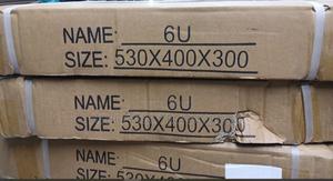 Steel-Framed Door 6u Wall Mounted Data Cabinet Server Rack - thumbnail 2