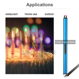 Electric Arc Usb Rechargeable Lighter Windproof Flameless Plasma