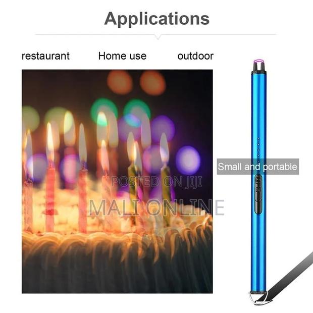 Electric Arc Usb Rechargeable Lighter Windproof Flameless Plasma - thumbnail 2