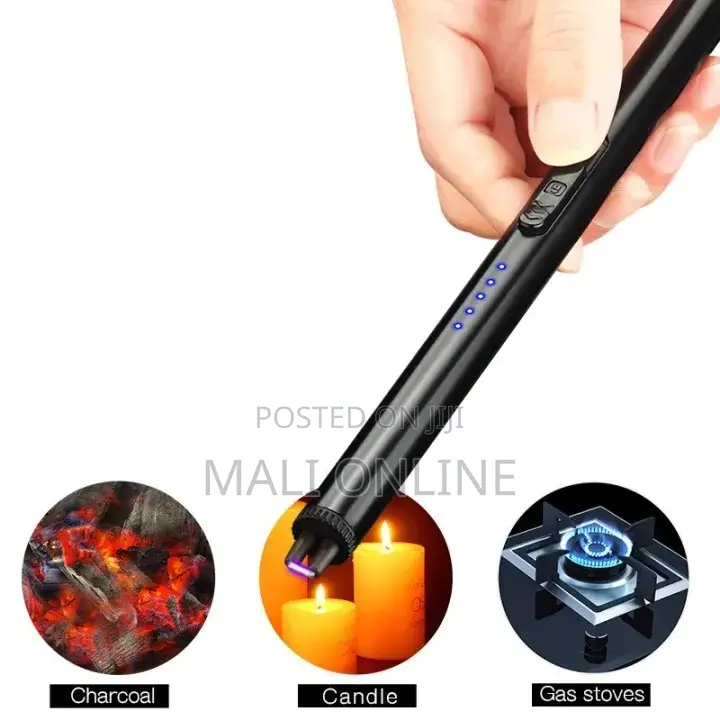 Electric Arc Usb Rechargeable Lighter Windproof Flameless Plasma