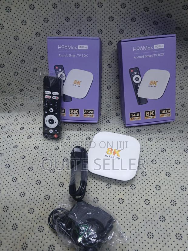 Advanced Rk3528 H96 Max Tv Box M2 Plus Android 14 4+128gb - main view