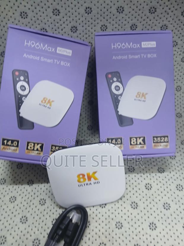 4+128gb Android 14 Android Box H96max M2plus 3528 Utra Hd  - thumbnail 2