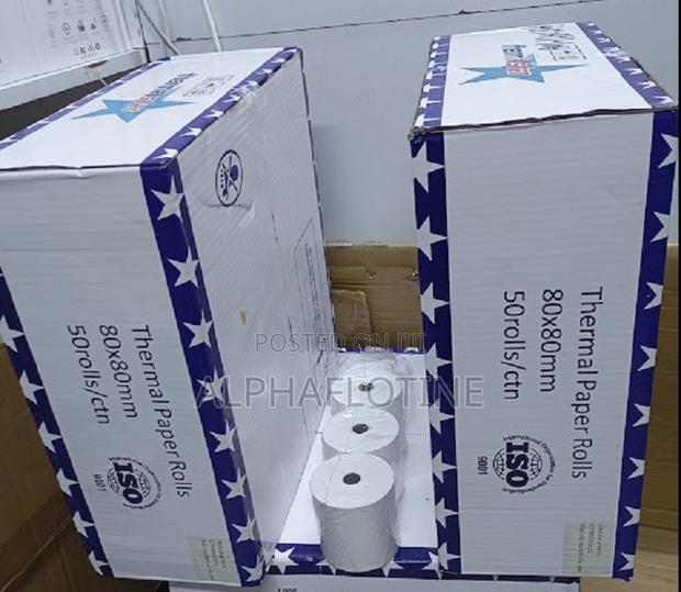 80mm X 80mm Thermal Rolls(Receipts, Pos Transactions) - main view