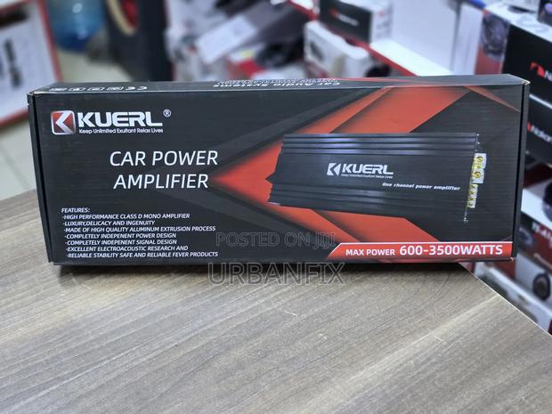 Kuerl 3500watts Powerful Monoblock 1 Channel Bass Amplifier - main view