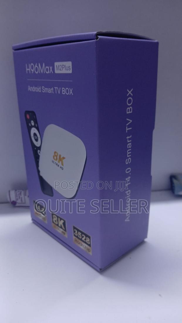 Tv Box Android 14 Utra Hd H96 M2plus 4+32gb - thumbnail 2