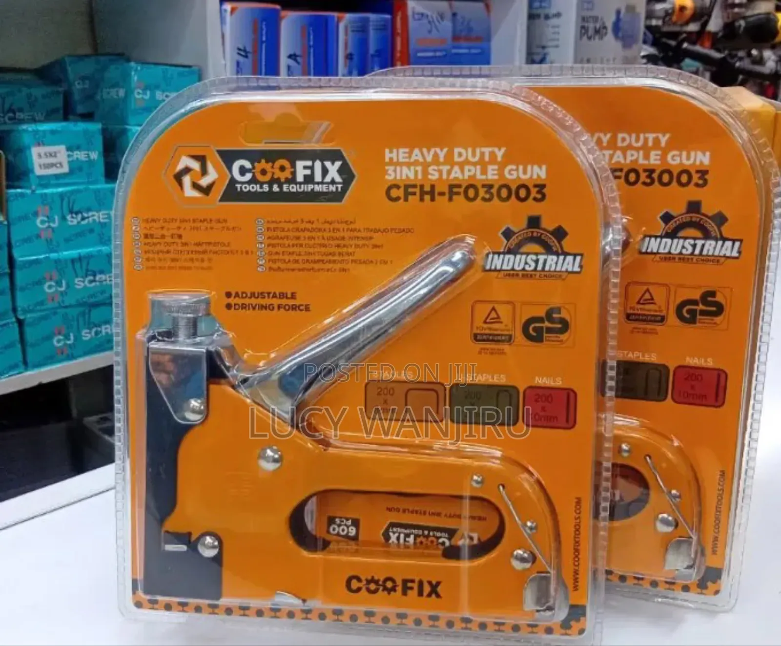 3 in 1 Heavy Duty Staple Gun /Coofix Staple Gun/ Stapler