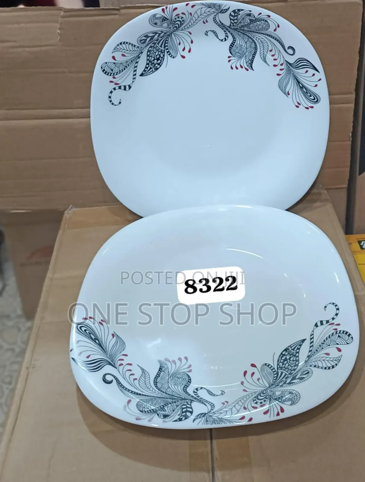 6pcs Ceramic Plates