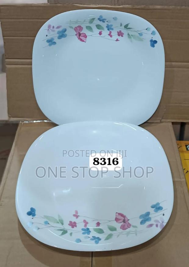 6pcs Square Ceramic Plates - main view