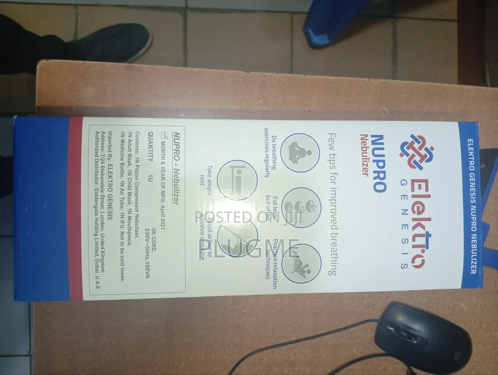 Elektro Genesis Nupro Nebulizer