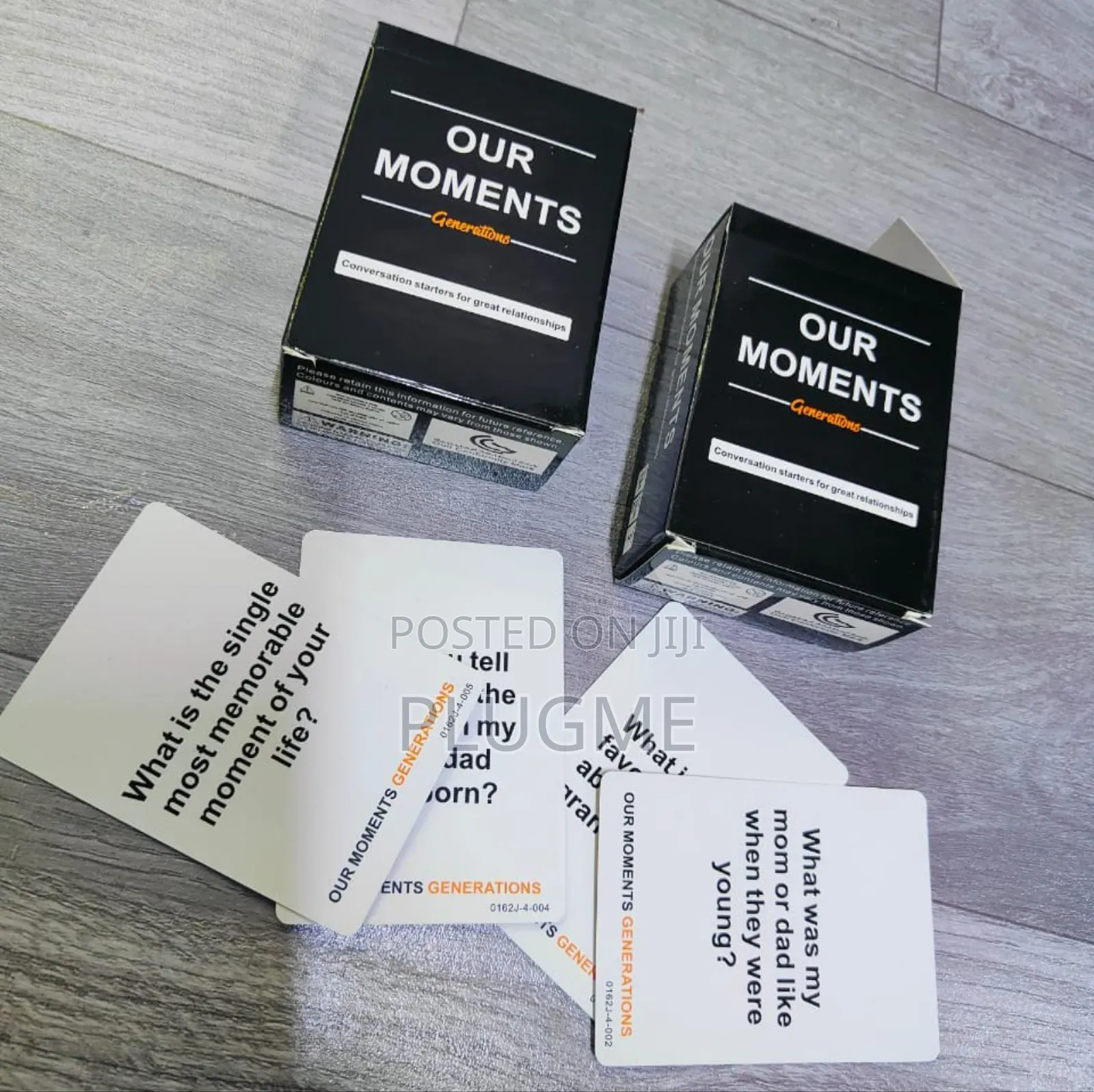 Our Moments Generations Cards Family Games