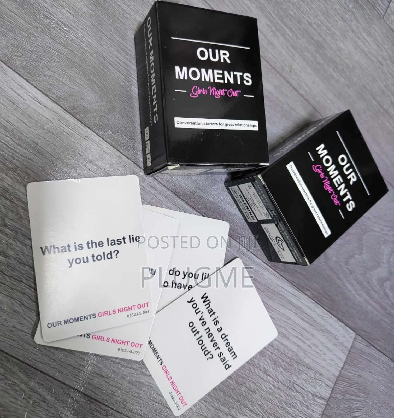 Our Moments Girls Night Out Cards Playing