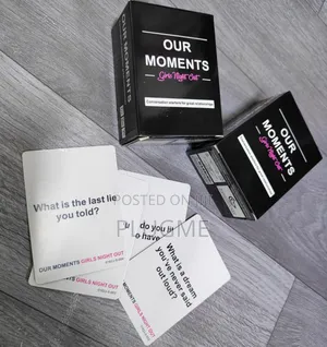 Our Moments Girls Night Out Cards Playing