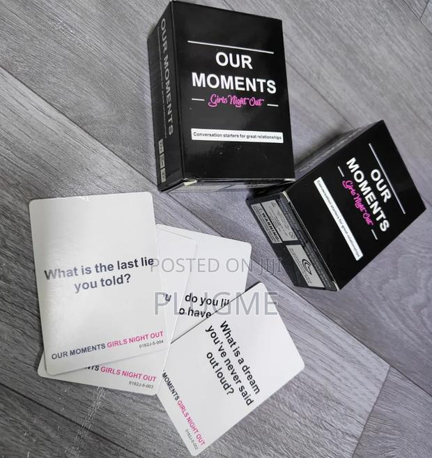 Our Moments Girls Night Out Cards Playing