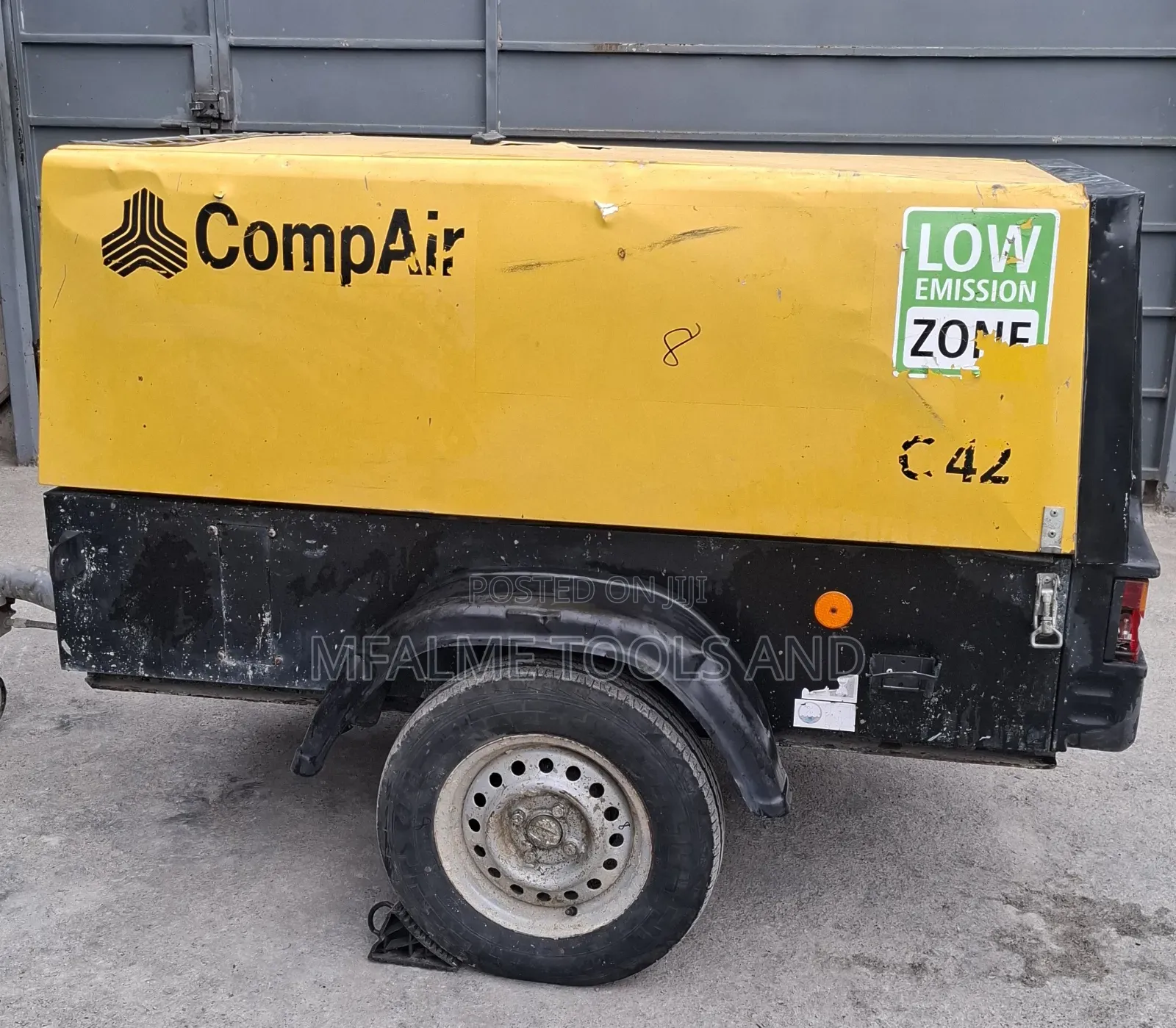 Compressor 2019 Compair C42 Yanmar 4-Cyli 7bars Min 12 Bars Max Ex-Uk