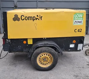 Compressor 2019 Compair C42 Yanmar 4-Cyli 7bars Min 12 Bars Max Ex-Uk