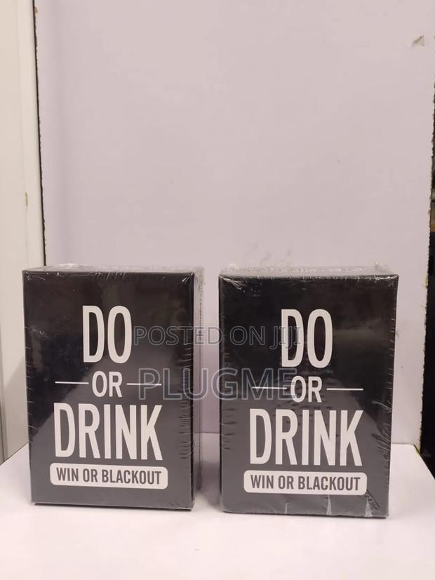 Truth or Dare Big Size Do or Drink Cards
