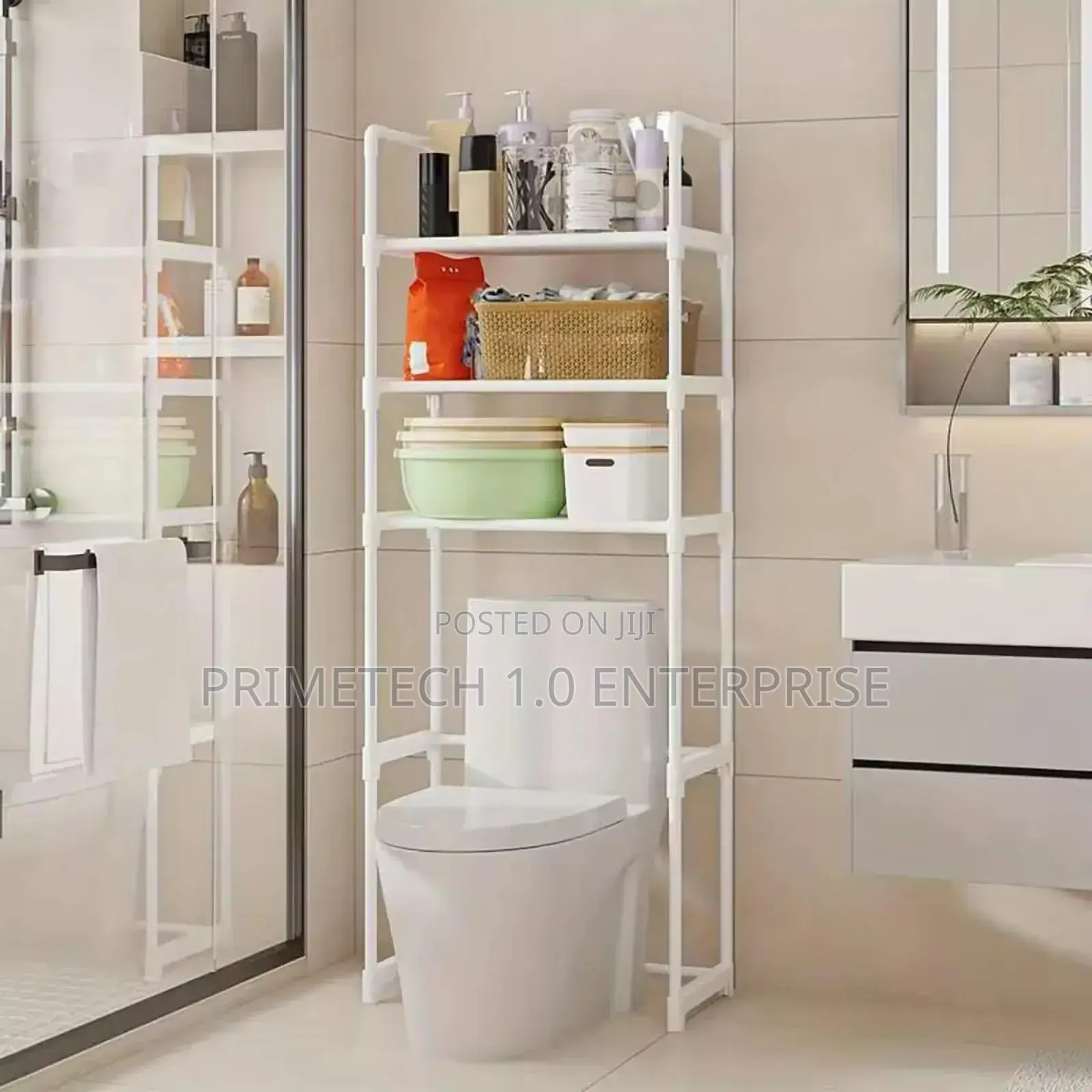 Convenient Bathroom Storage Rack