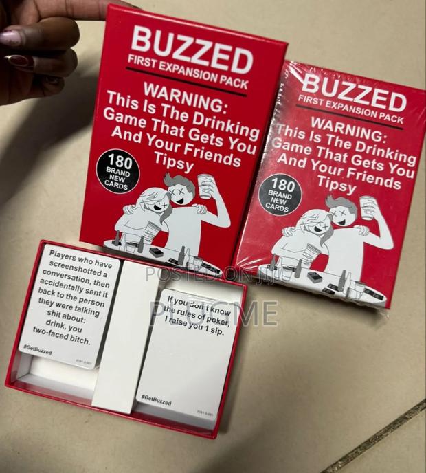 Buzzed Card Games Red Drinking Game - main view