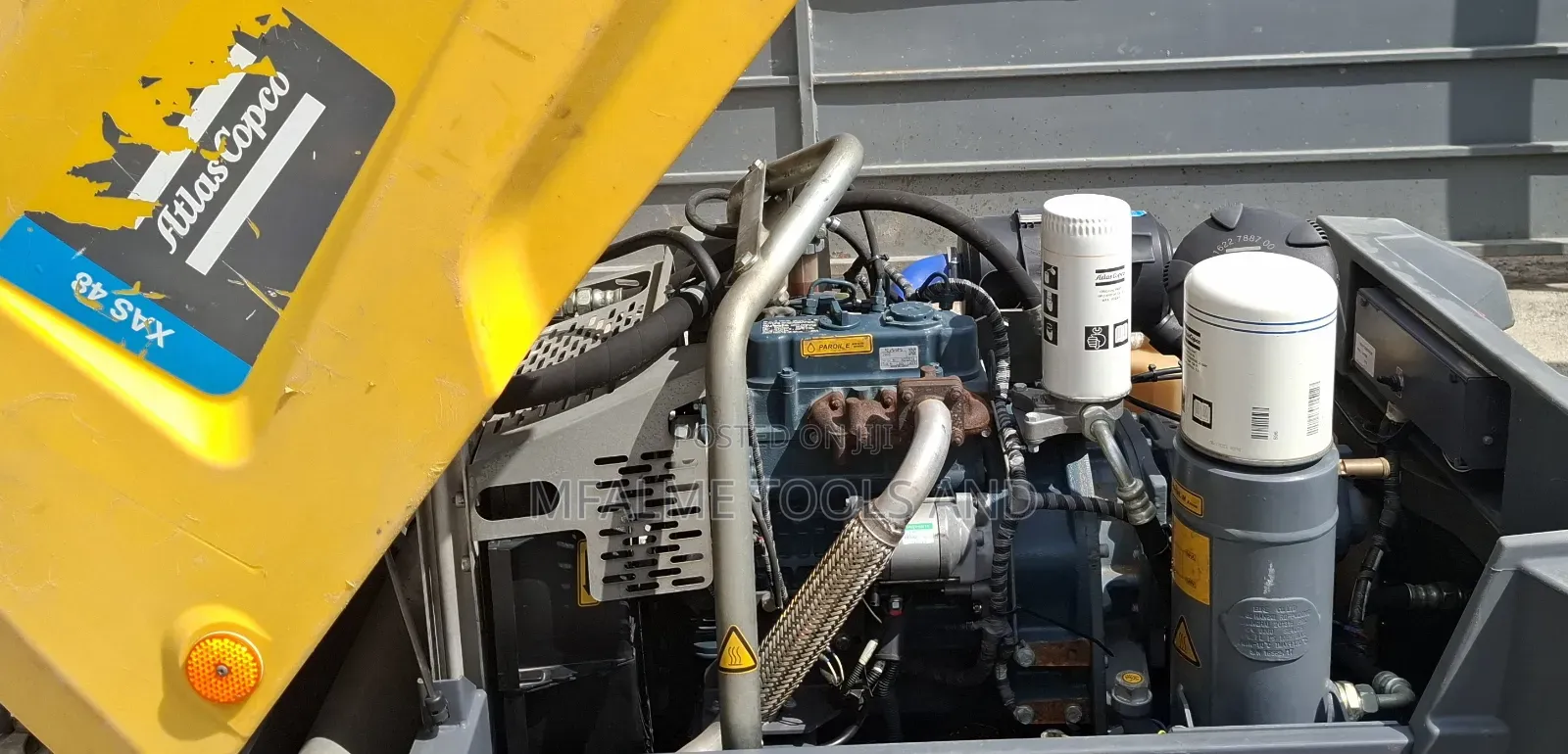 Compressor 2017 Atlas Copco, Xas48 3cyli Kubota Engine10bars Max Ex-Uk
