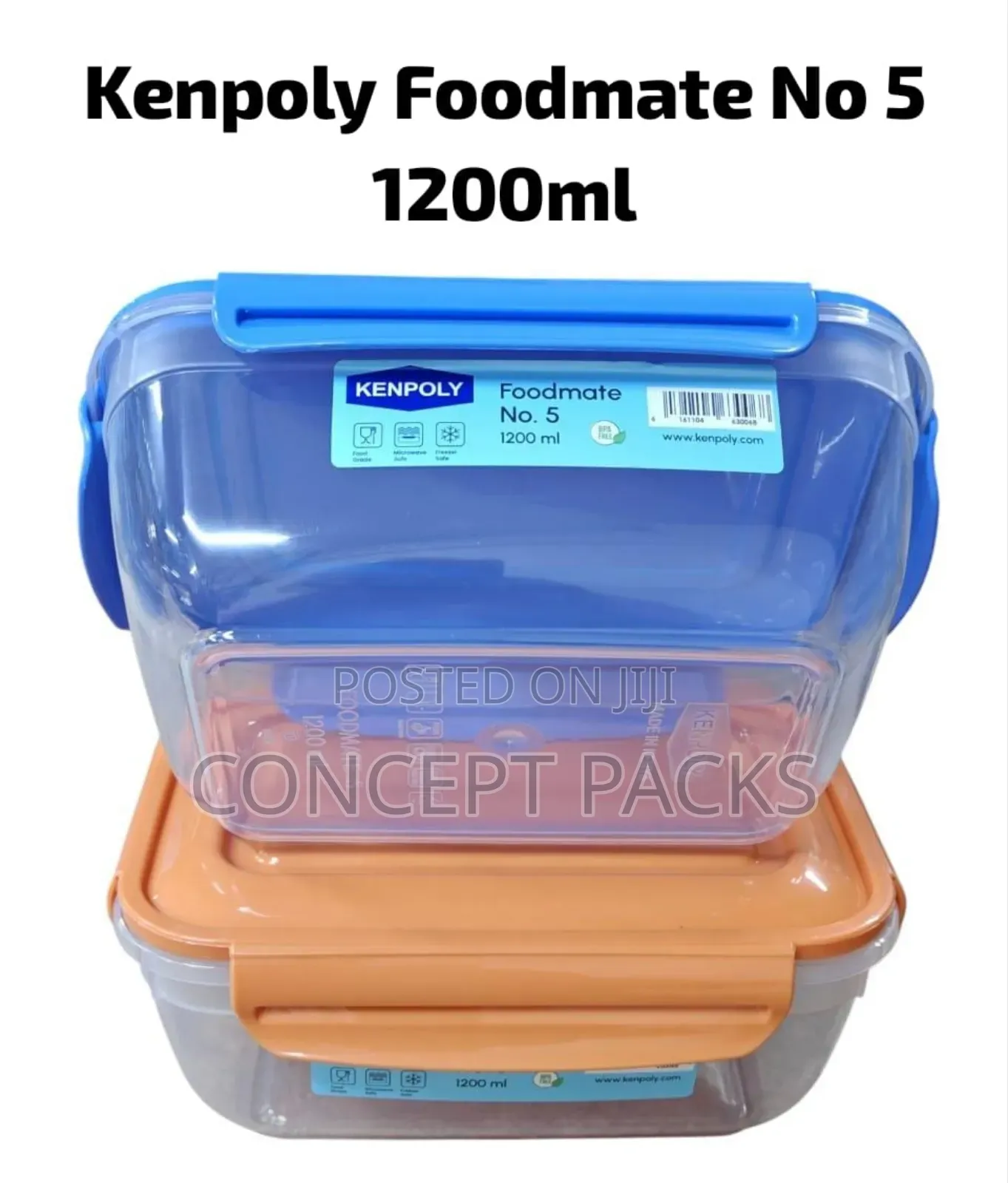 Kenpoly 1.2l Foodmate No 5 Pakage 24pc Price 2500/-