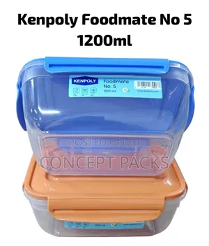 Kenpoly 1.2l Foodmate No 5 Pakage 24pc Price 2500/-