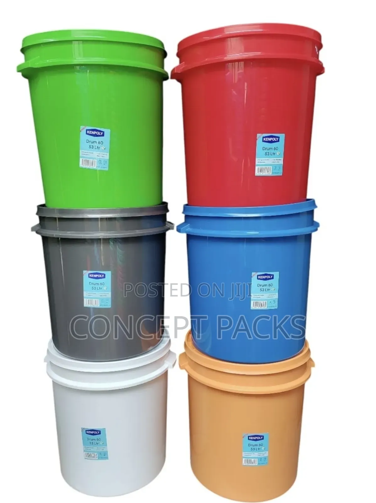 Kenpoly Storage Drum With Lid.