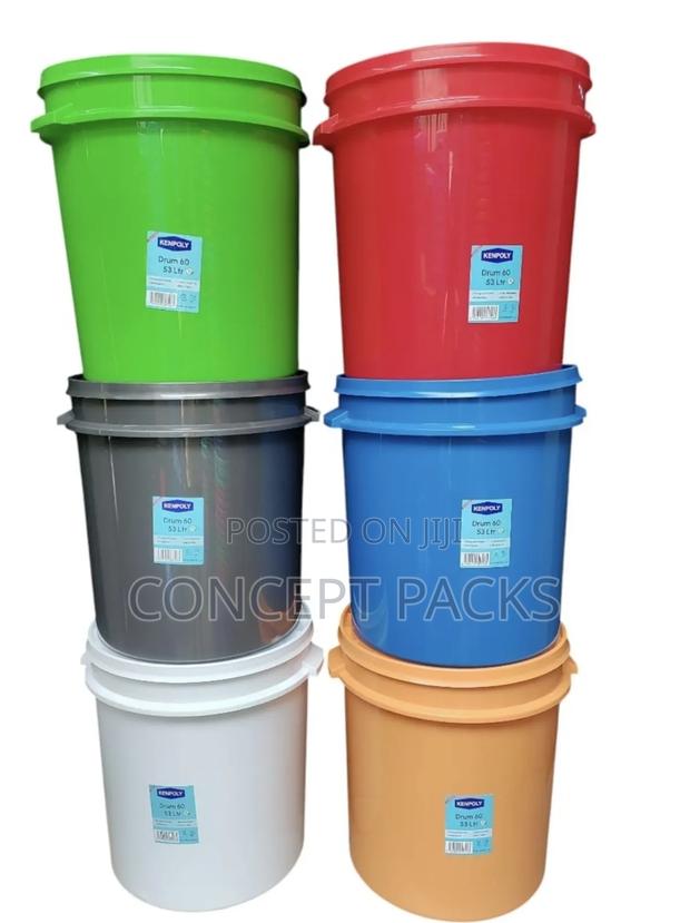 Kenpoly Storage Drum With Lid.