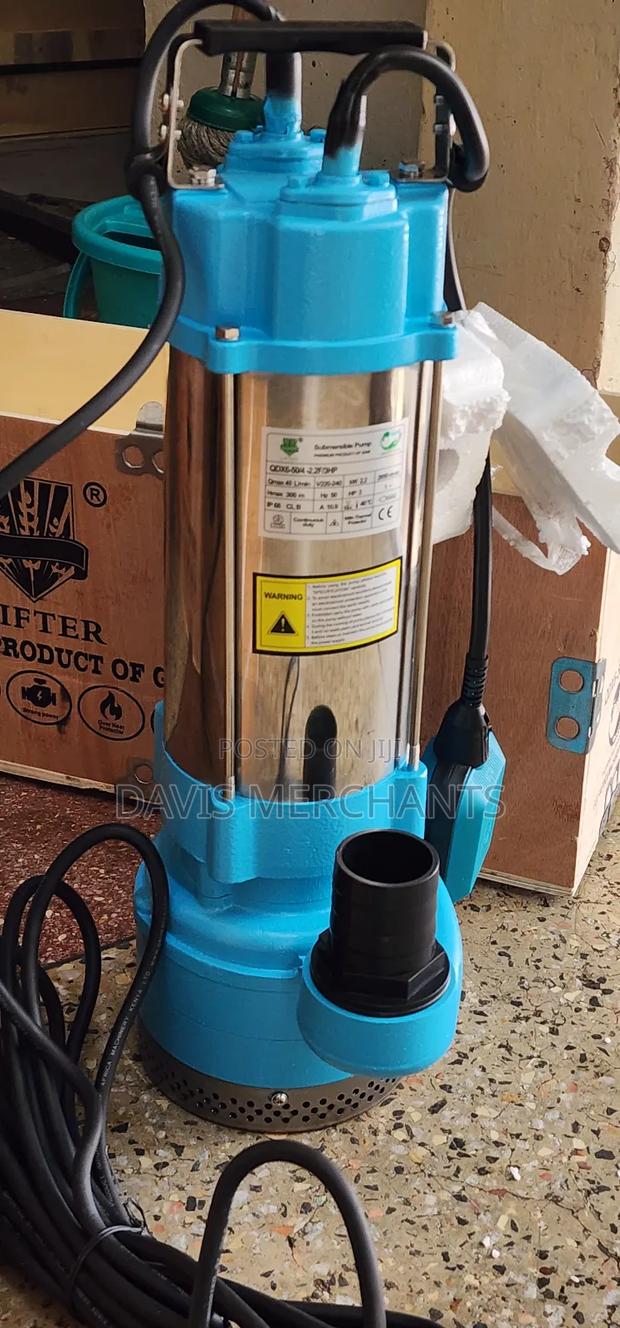 1hp Submersible Pump With High Flow Rate