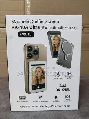 Magnetic Selfie Monitor Screen for iPhone Android