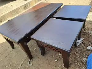 Coffee Table 2 Stools Kes 18,500