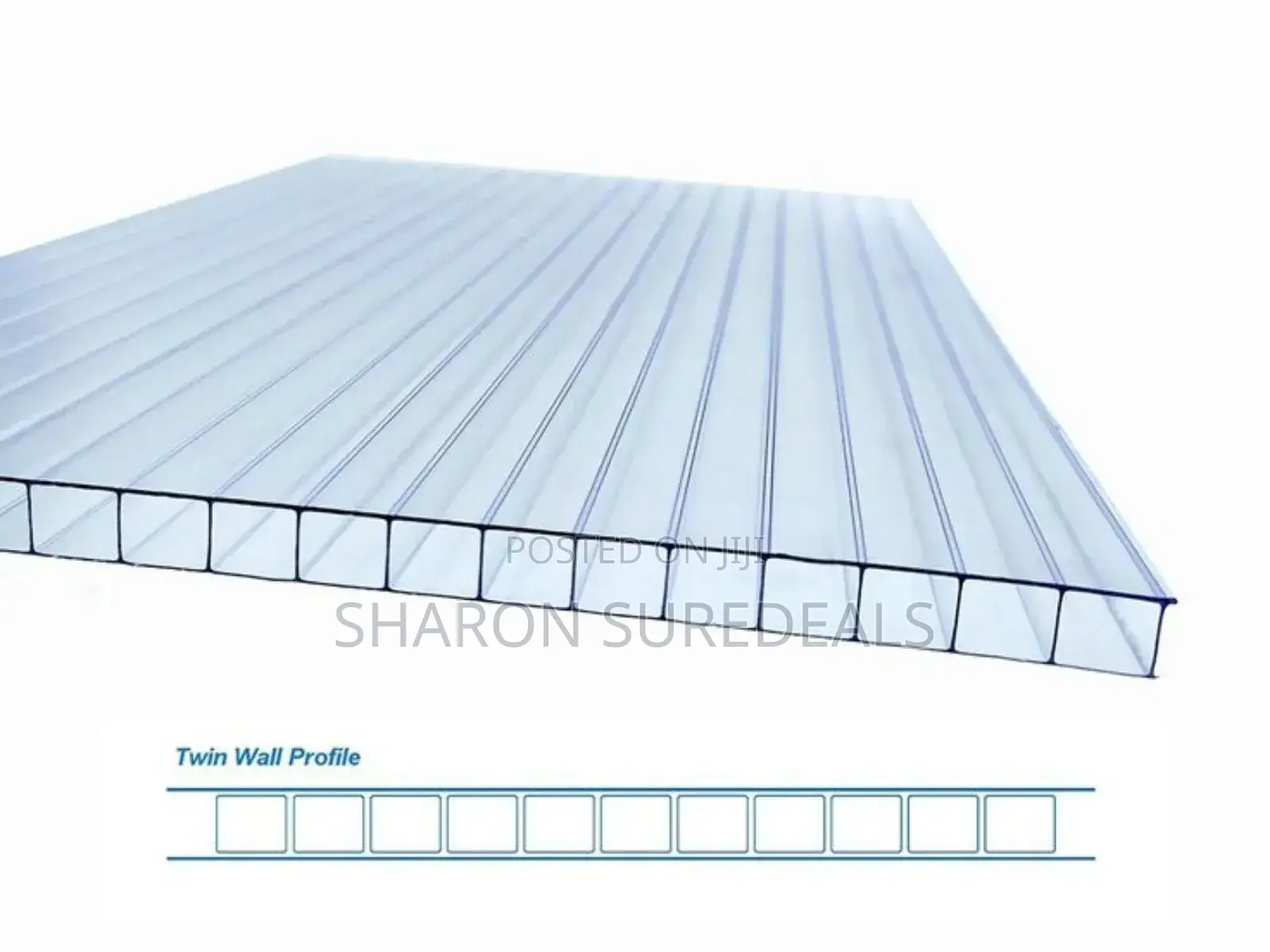 Polycarbonate 6mm Roofing Sheet Available