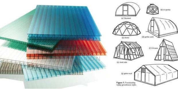 6mm Polycarbonate Sheet/Polycarbonate Coloured 6mm Available - main view