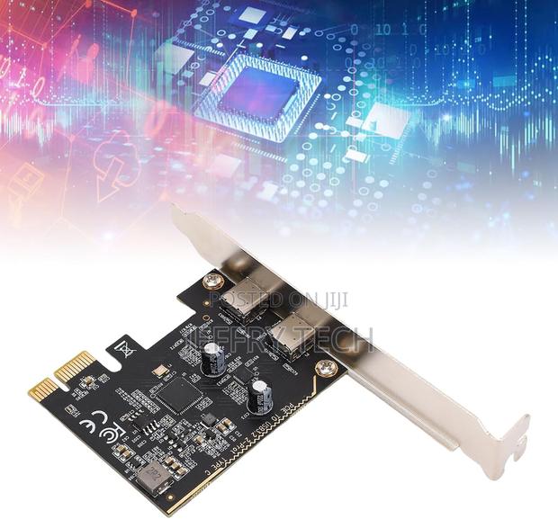 Dual Usb C Pcie Expansion Card High Speed Type C Adapter - thumbnail 3