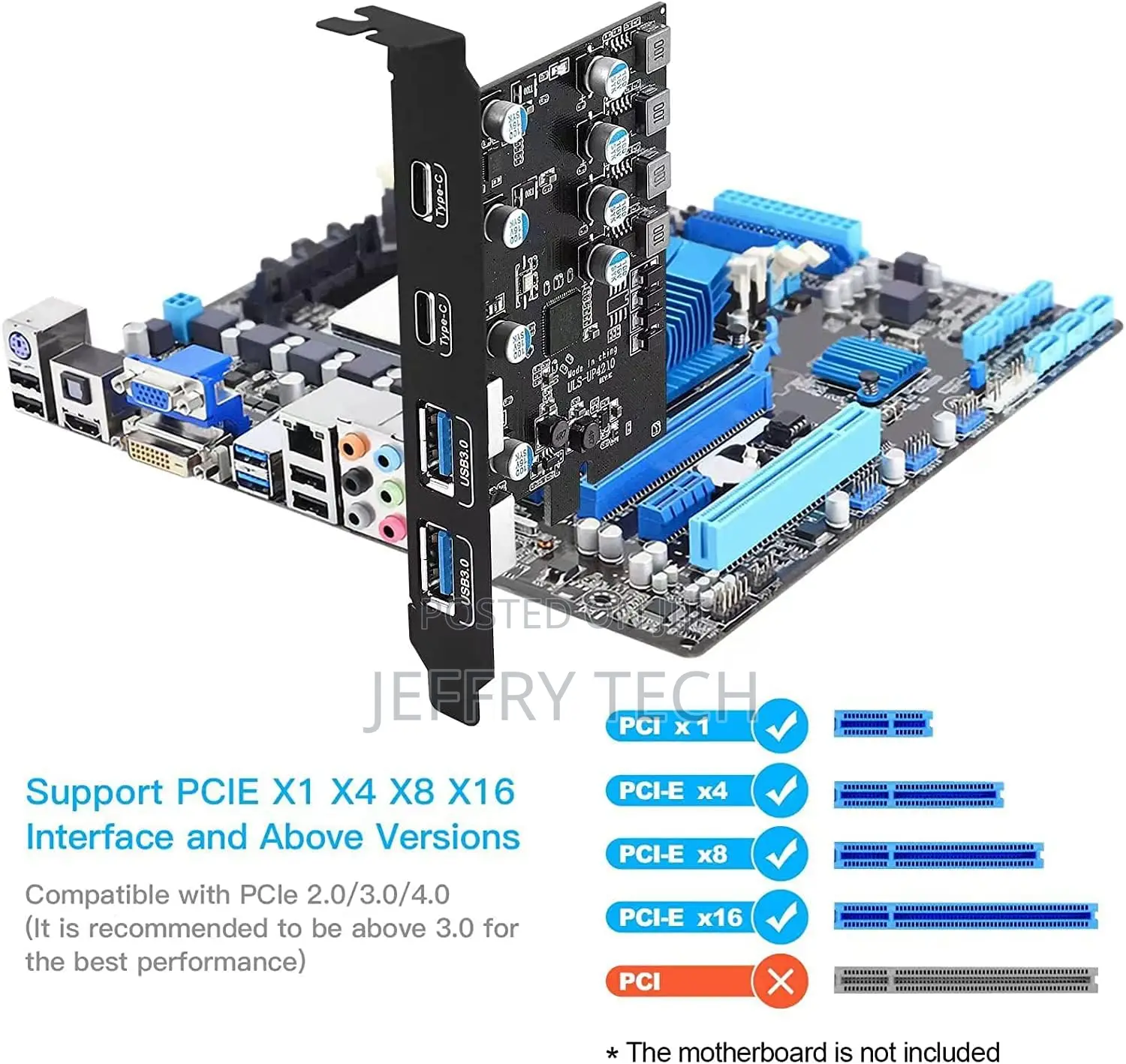 Pci Express Expansion Card Usb C Pcie Adapter Card Usb Port