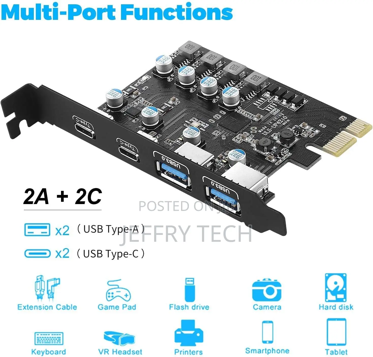 Pci Express Expansion Card Usb C Pcie Adapter Card Usb Port