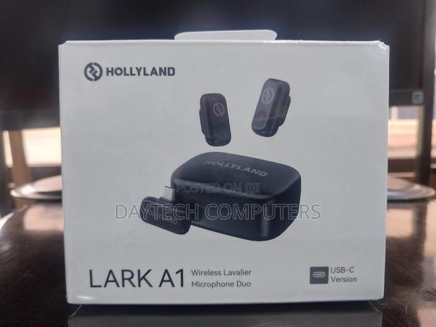 The Hollyland Lark A1 Wireless Lavalier Microphone Duo Usb-C Version. - main view