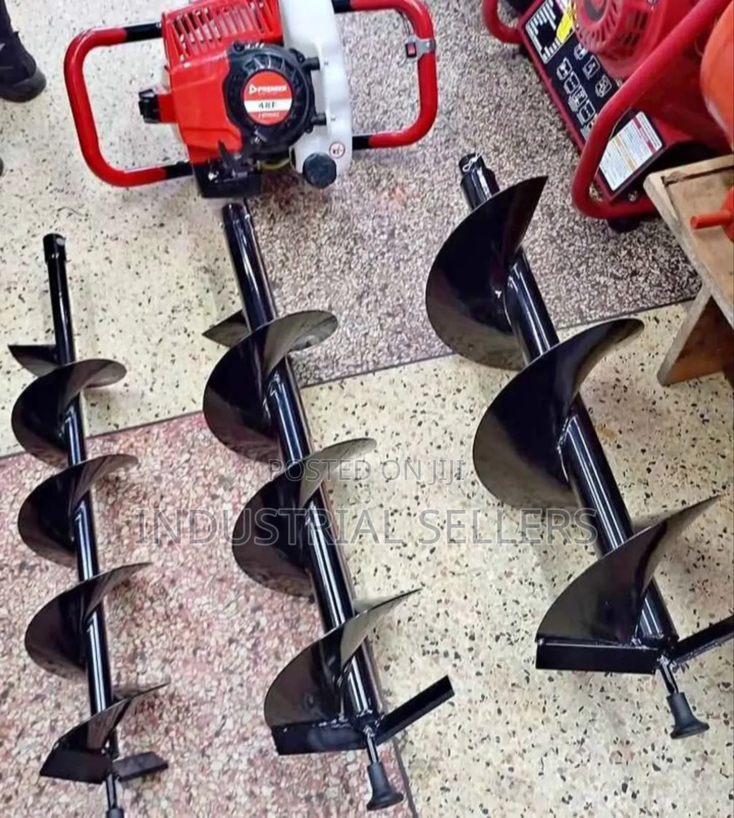 Quality Earth Auger 4 Stroke 3 Bits