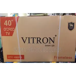 Vitron 40 Smart Android Tv Frameless  With Bluetooth ....