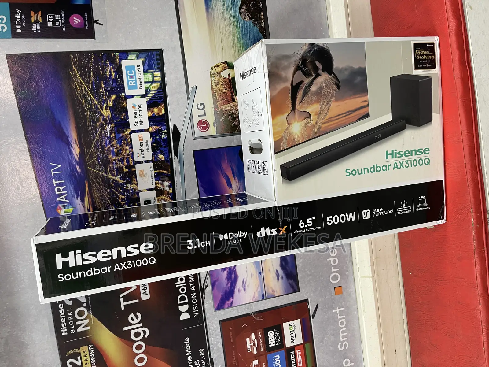 Hisense Soundbar Ax3100q – 500w Dolby Atmos
