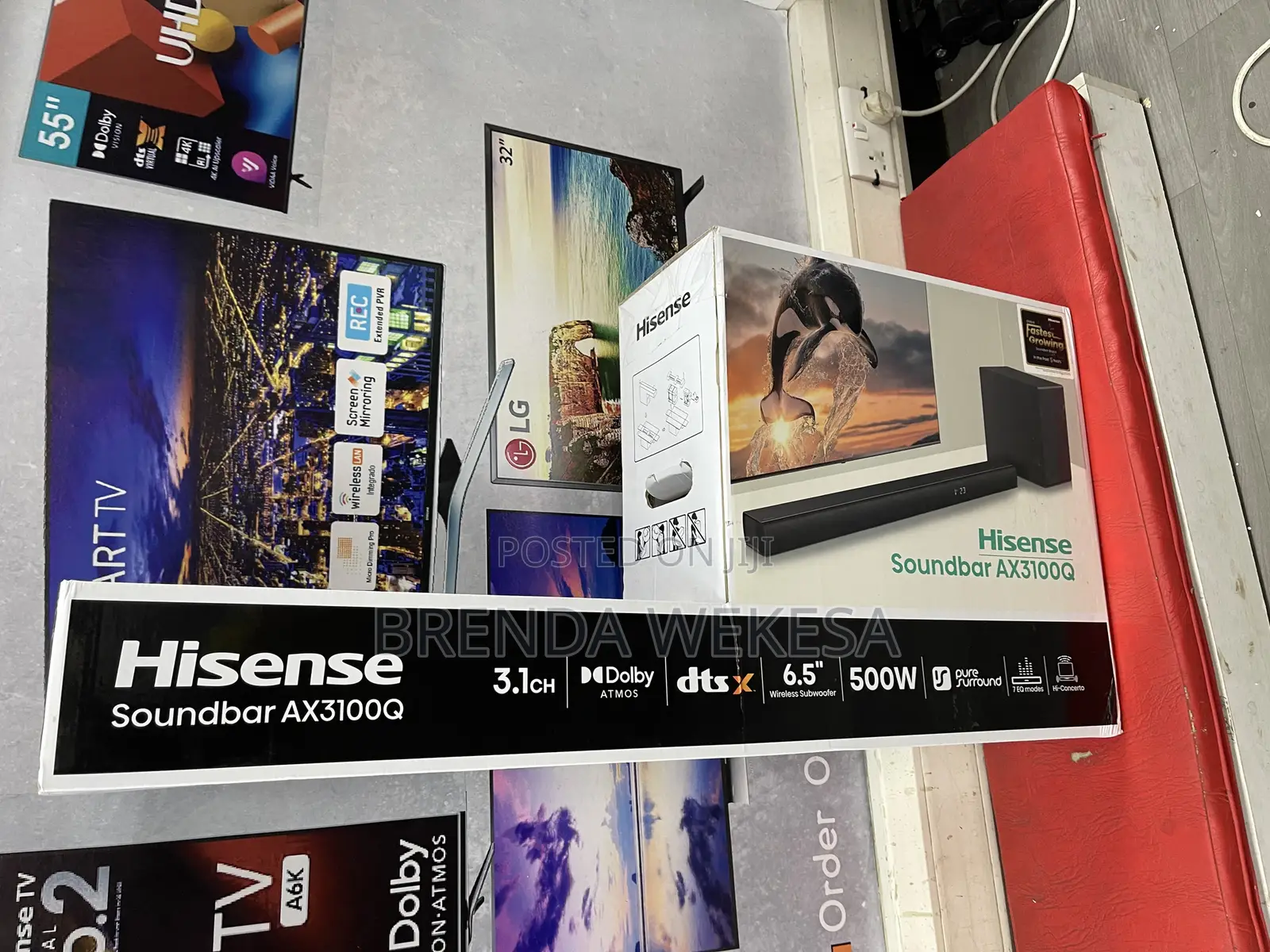Hisense Soundbar Ax3100q – 500w Dolby Atmos