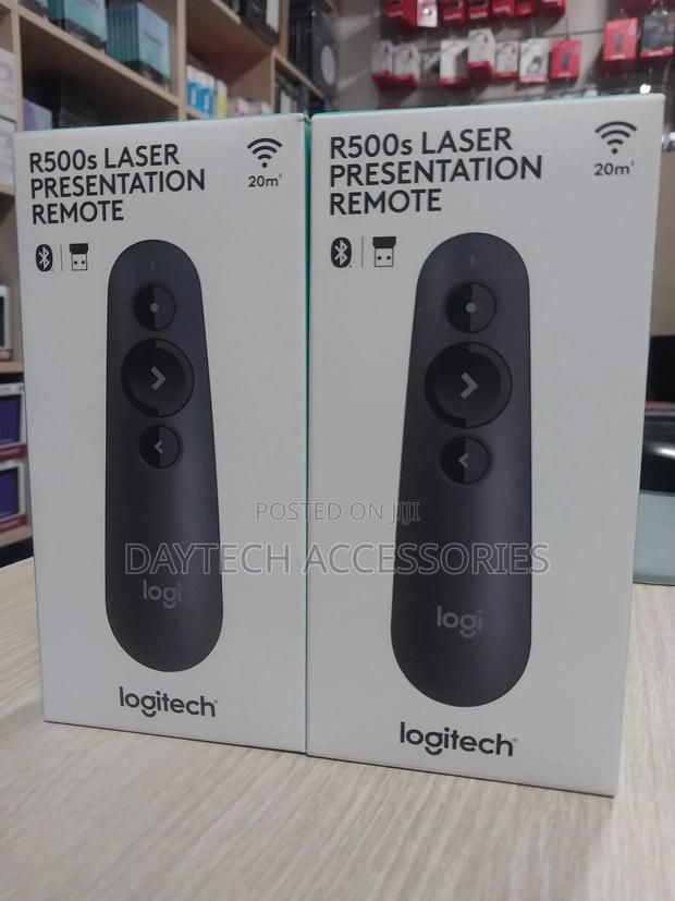 Logitech R500s Laser Presentation Remote - Graphite -