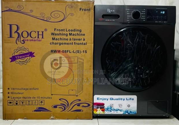 Roch 8kg Front Load Automatic Washing Machine - main view