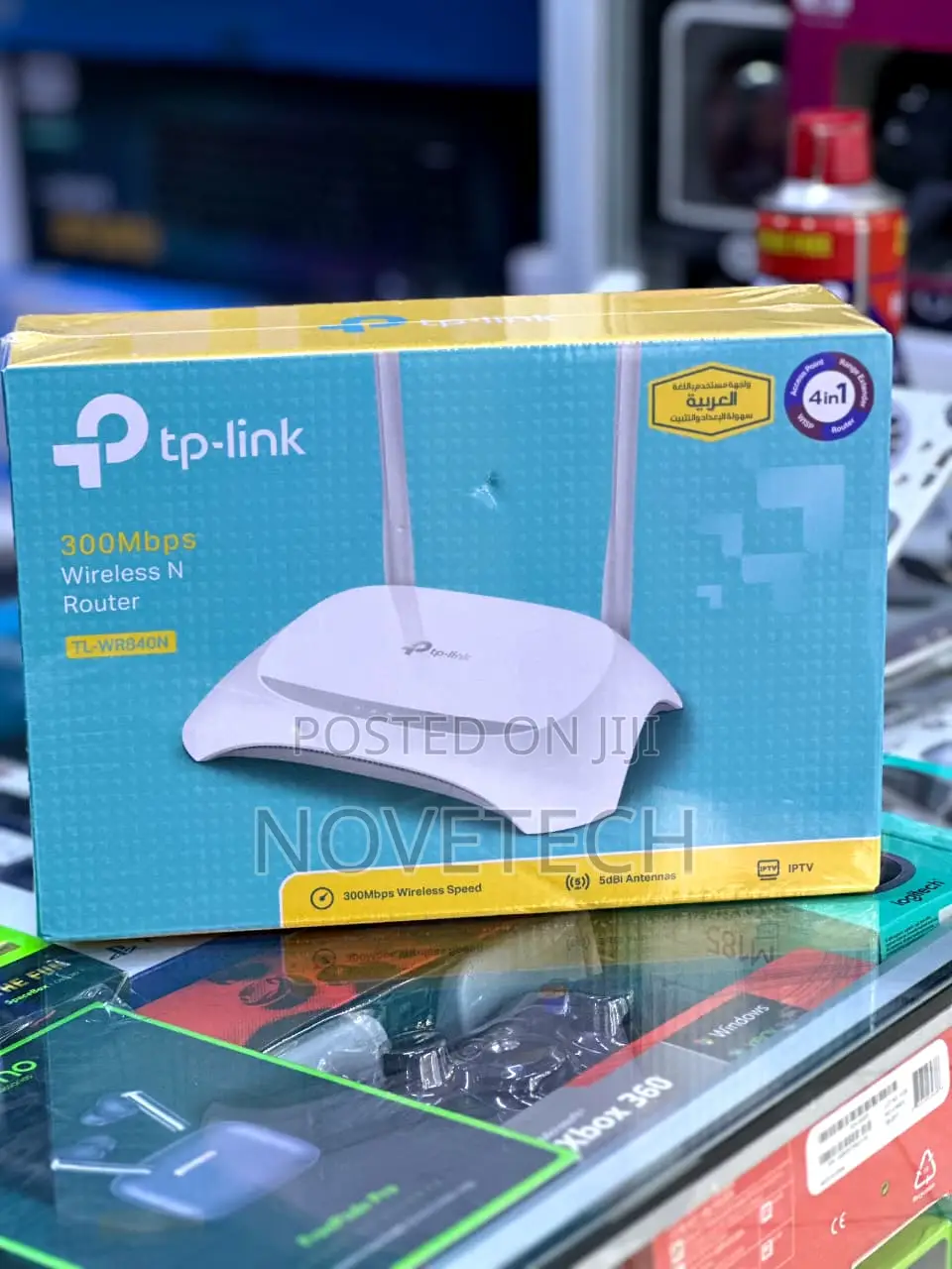 Tp-Link Router Tl-Wr840n 300mbps Wireless N Speed