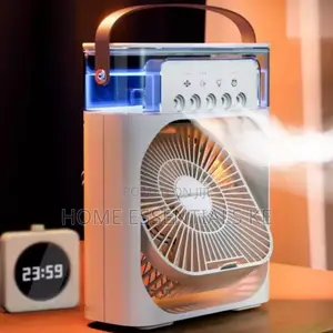Rechargable Portable Air Cooler Humidifier /Diffuser With a Fan