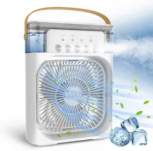 Rechargable Portable Air Cooler Humidifier /Diffuser With a Fan