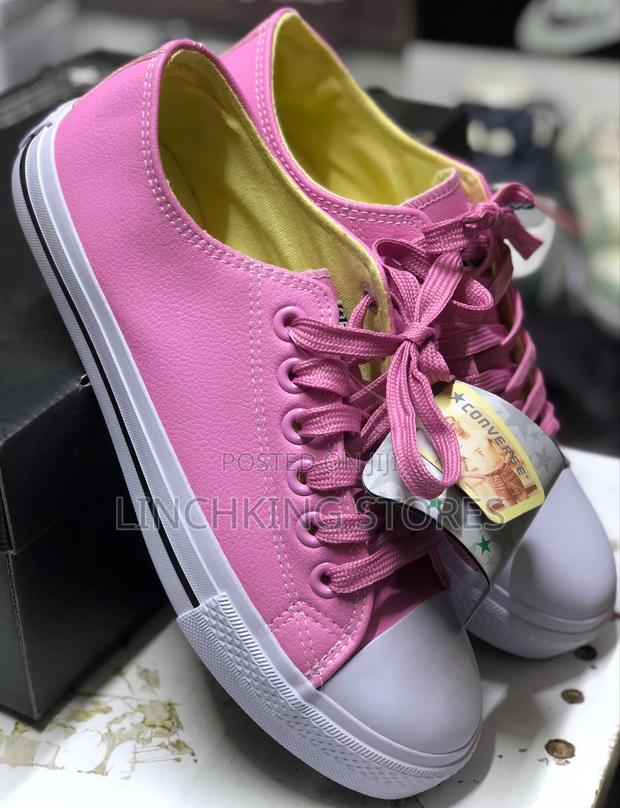 Converse Pink Leather - thumbnail 3