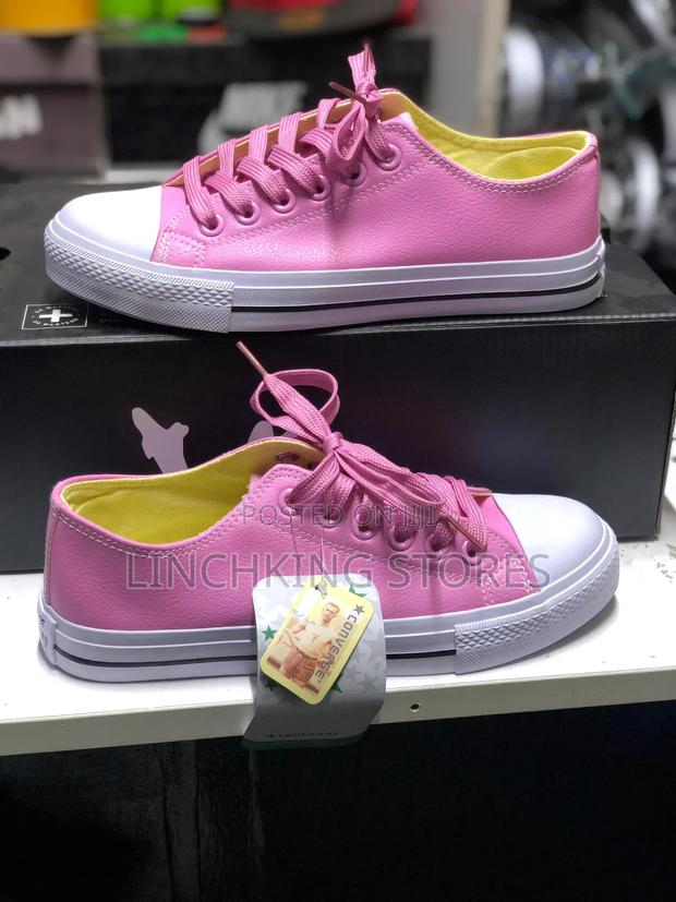 Converse Pink Leather - thumbnail 4