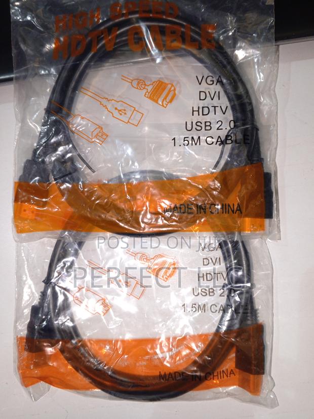 Hdmi Cable 1.5 Meters Long, Ultra High Speed Quality Cable